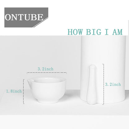 ONTUBE Mortar and Pestle Set (3.2 Inch)