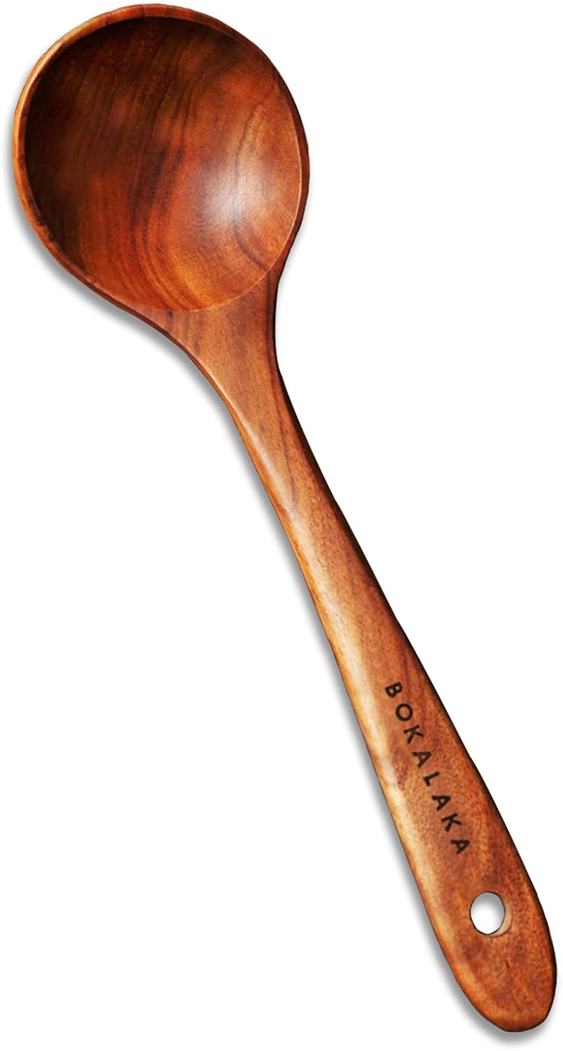 Wooden Spoons for Cooking, Natural Teak Wooden Kitchen Utensils Set Wooden Utensils for Cooking Wooden Cooking Utensils Wooden Spatulas for Cooking (10)