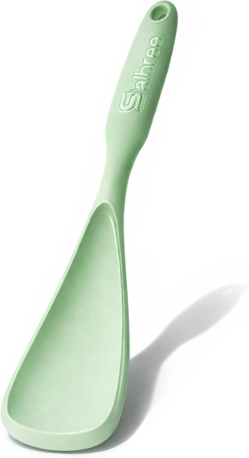 Salbree Seamless Silicone Spatula Spoon Multifunction Scoop Kitchen Spoon