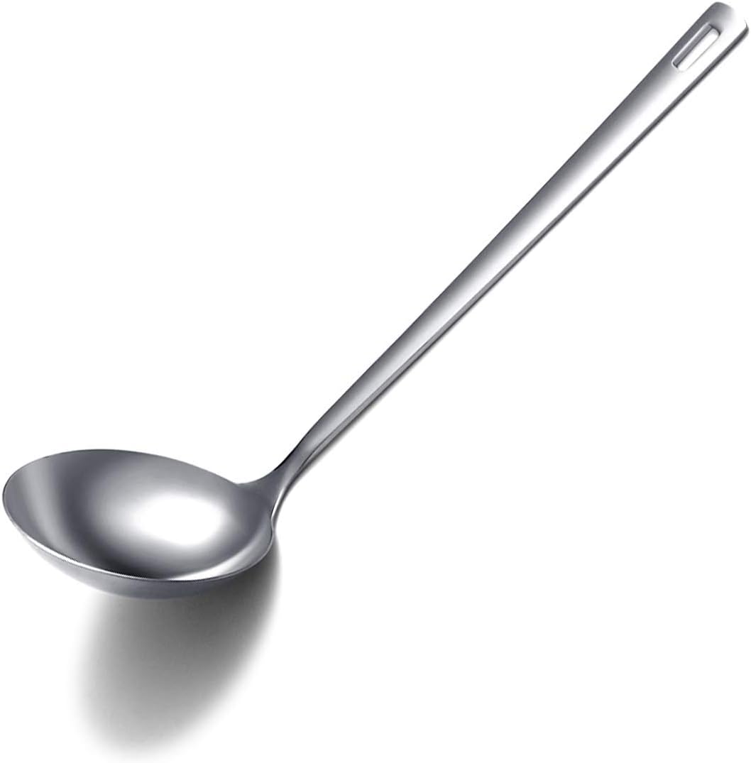 Stainless Steel Spatulas, Berglander Slotted Turner, Metal Turner For Cooking, Kitchen For Nonstick Cookware, Barbecue Spatulas, Dishwasher Safe, Easy to Clean