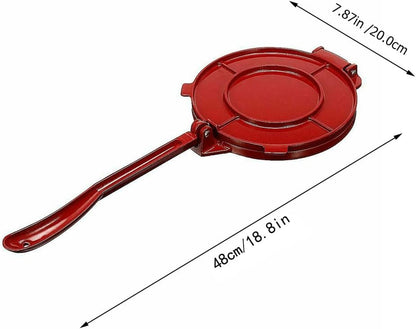 YARNOW Tortilla Press 6.49 inch Aluminum Alloy Dough Press Machine for Flour Tortillas Empanadas Pie Shells Dumplings and Flatbreads Kitchen Tool for Home Cooking