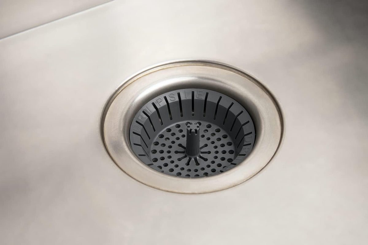 Dripsie 3Pk Clog-Free Kitchen Sink Strainer - USA Made Sink Drain Strainer