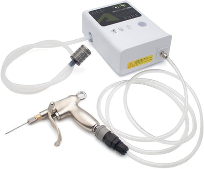 iDili Electric High-Pressure Brine Injector Pump – Home Meat Marinating Machine Kit with Stainless Steel Injection Gun