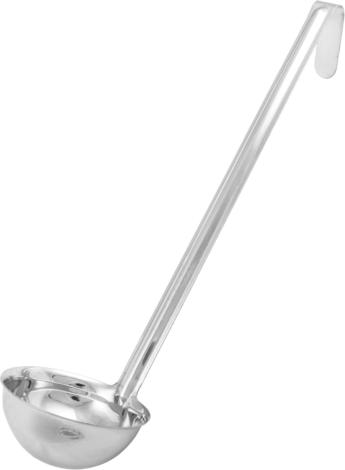 Winco 1/2 oz Red Stainless Steel Ladle