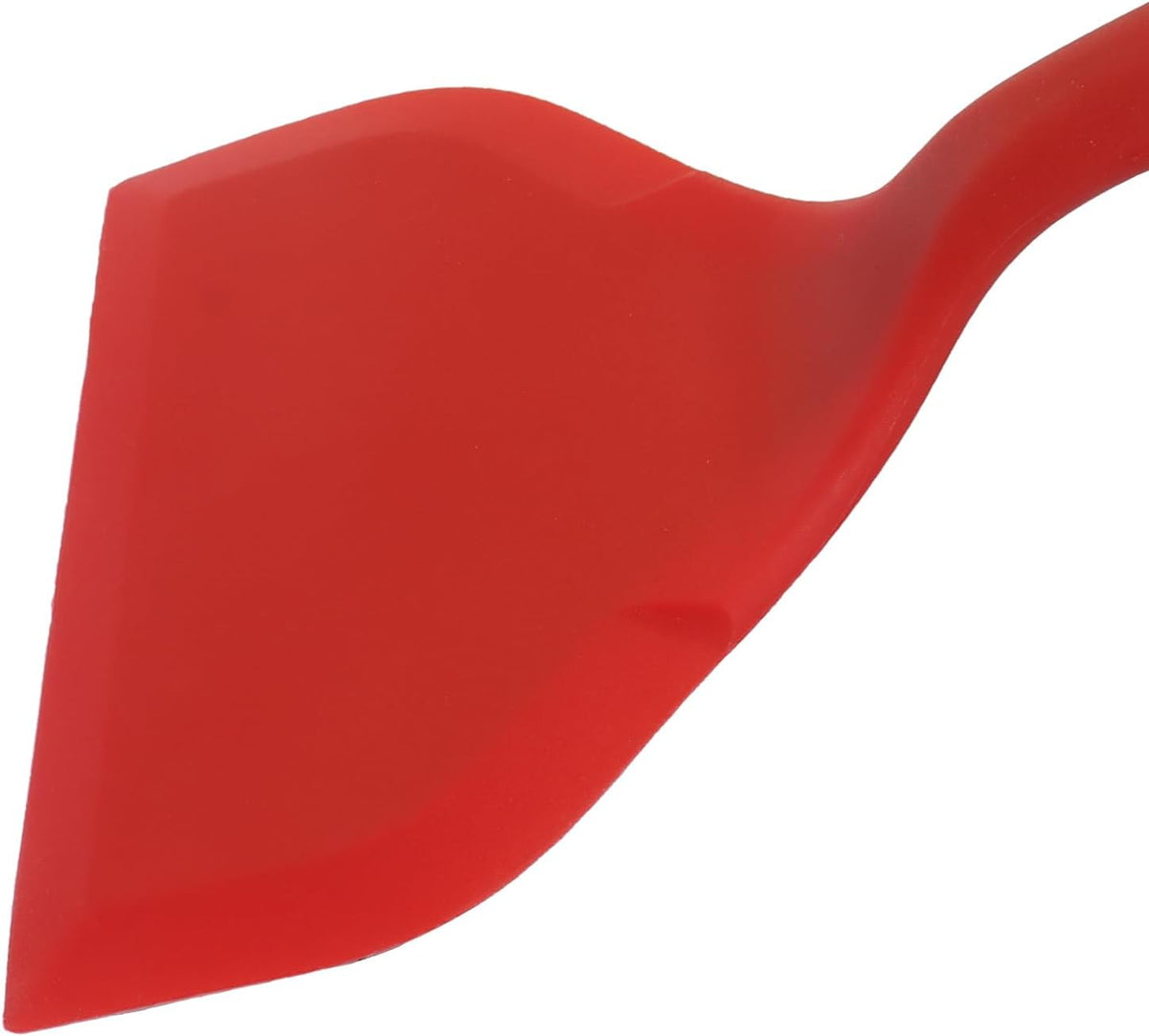 BokWin 2 Pack Wide Silica Gel Pancakes Spatula Turner, Red