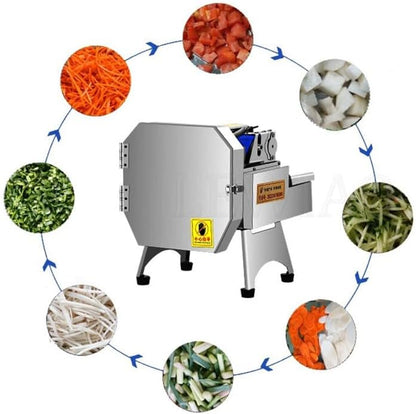 Green Onion Celery Parsley Cutter Chopper Cabbage Chilli Pepper Shredding Cutting Machine Vegetable and Fruit Slicing Machine