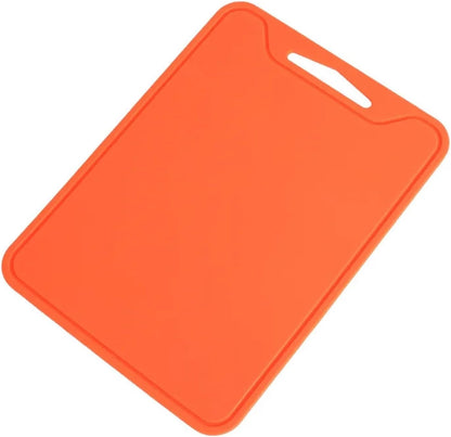 Cutting Board Mat For Household Kitchen Use, Portable With Non-Slip Surface(Dark)