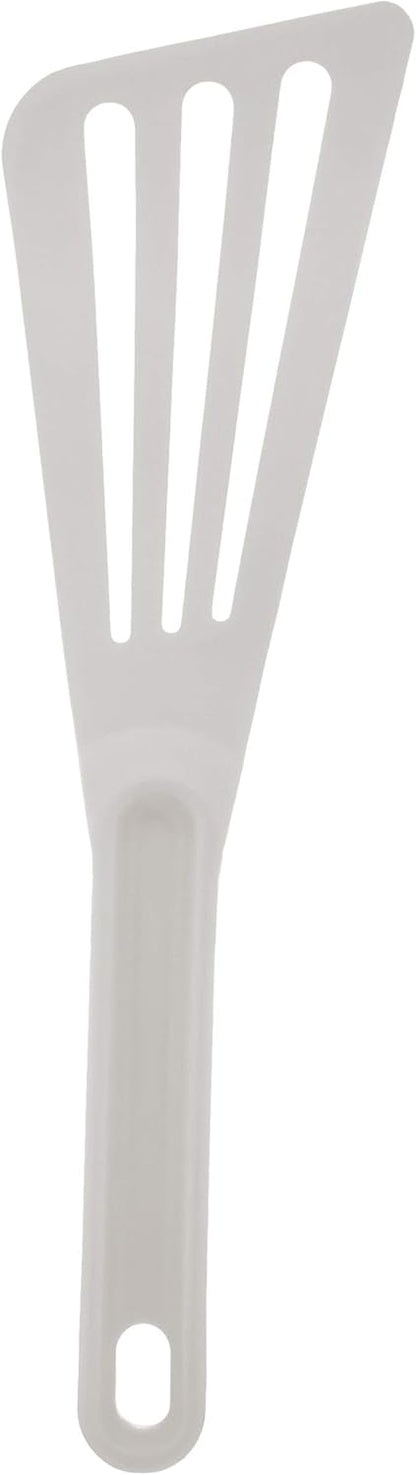 Mercer Culinary Hell's Tools Hi-Heat Slotted Spatula, 12 Inch x 3.5 Inch, Gray