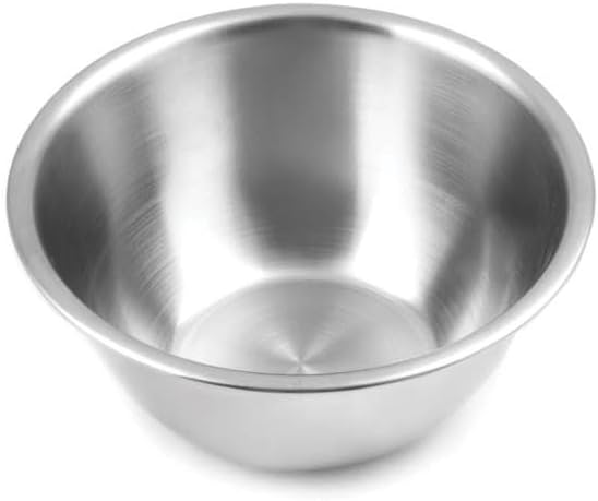 Fox Run Stainless Steel Small Mixing Bowl, 7.25 x 7.25 x 3.75 inches, Metallic