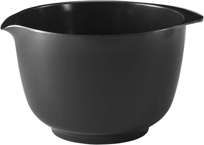 Hutzler Classic 2 Liter Melamine Mixing Bowl, Gray