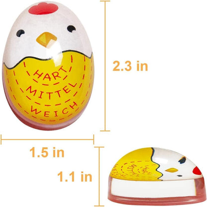 Egg Boiling Timer 2-Pack – Color-Changing in-Water Indicator for Soft, Medium & Hard Eggs