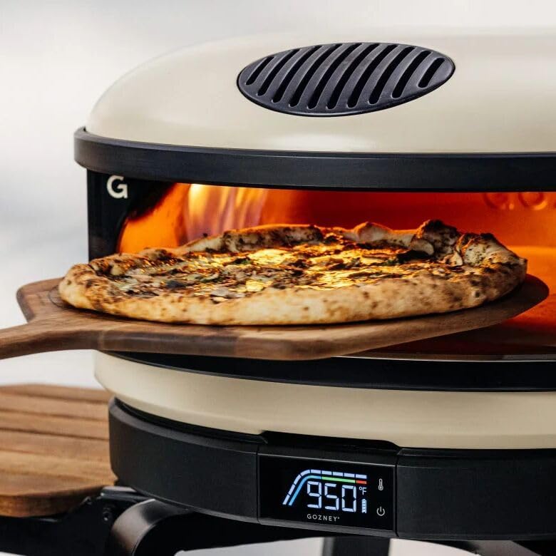 Gozney 12" Acacia Wood Pizza Placement Peel and Server, Durable Hardwood
