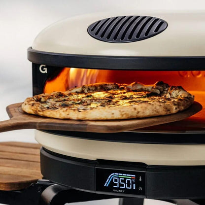 Gozney 12" Acacia Wood Pizza Placement Peel and Server, Durable Hardwood