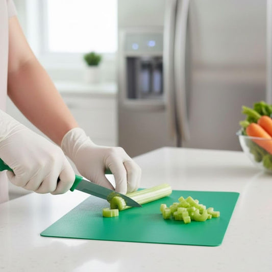 Soro Essentials- 18” x 24” Flexible Cutting Mats Assorted Colors Set of 6- Flexible Cutting Colored Mats Cutting Board Mats Cutting Mat Meal Prep Chopping Meat Fruits Vegetables Home Kitchen