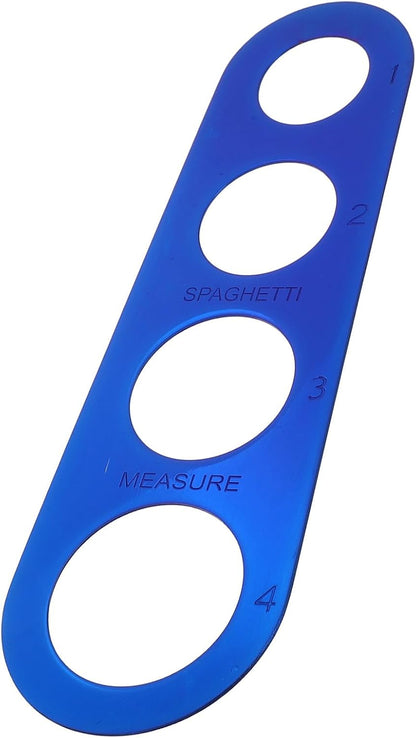 Stainless Steel Spaghetti Measuring Ruler, 4-hole Pasta Portion Tool
