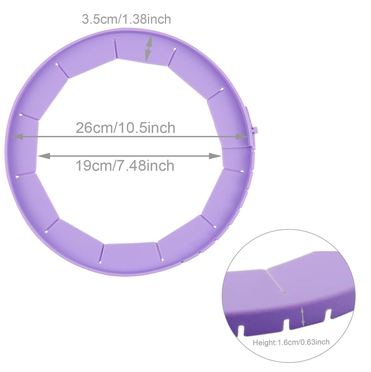 2PCS Silicone Pie Crust Shields Adjustable Pie Protectors Heavy Duty Baking Pie Crust Cover Ring Silicone Pie Edges Deep Pie Shell Dish Pizza Pan Baking Accessories Fits 8-inch to 10-inch (Green)