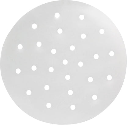 Dumpling Paper Bamboo Steamer Liners, 7 Inch, 100 Pcs