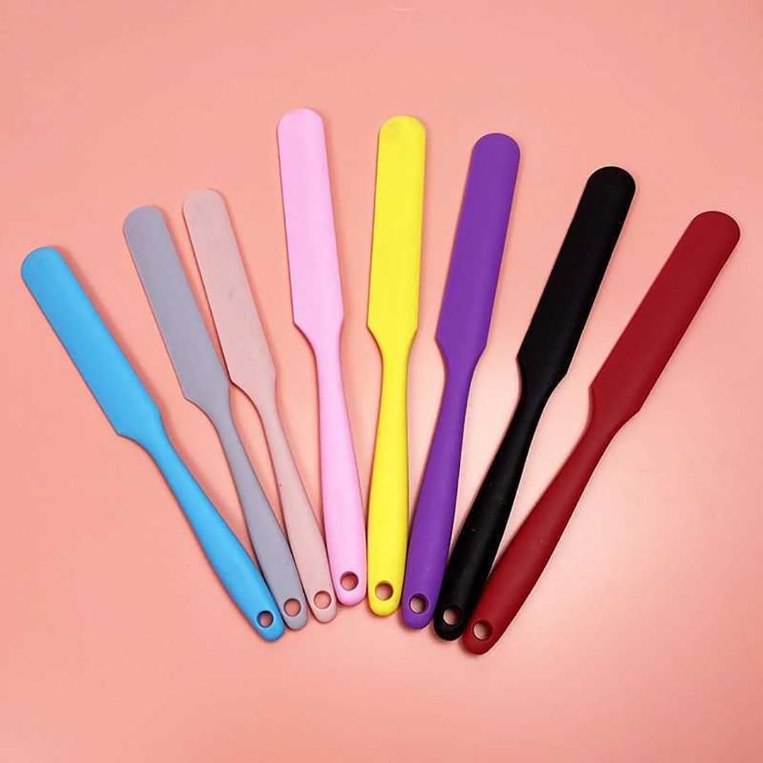 Silicone Spatula Set - 8PCS Heat Resistant Rubber Spatulas for Cooking,Baking,Mixing, Silicone Utensil Sets for Nonstick Cookware,Non-Stick Flexible Baking Cooking Tool BPA-Free