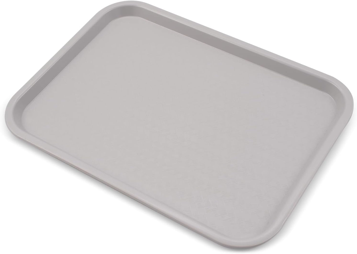 Carlisle FoodService Products Café Cafeteria Tray, Fast Food Tray for Restaurant or Commercial Use, 14" x 18", 1 Count, Black