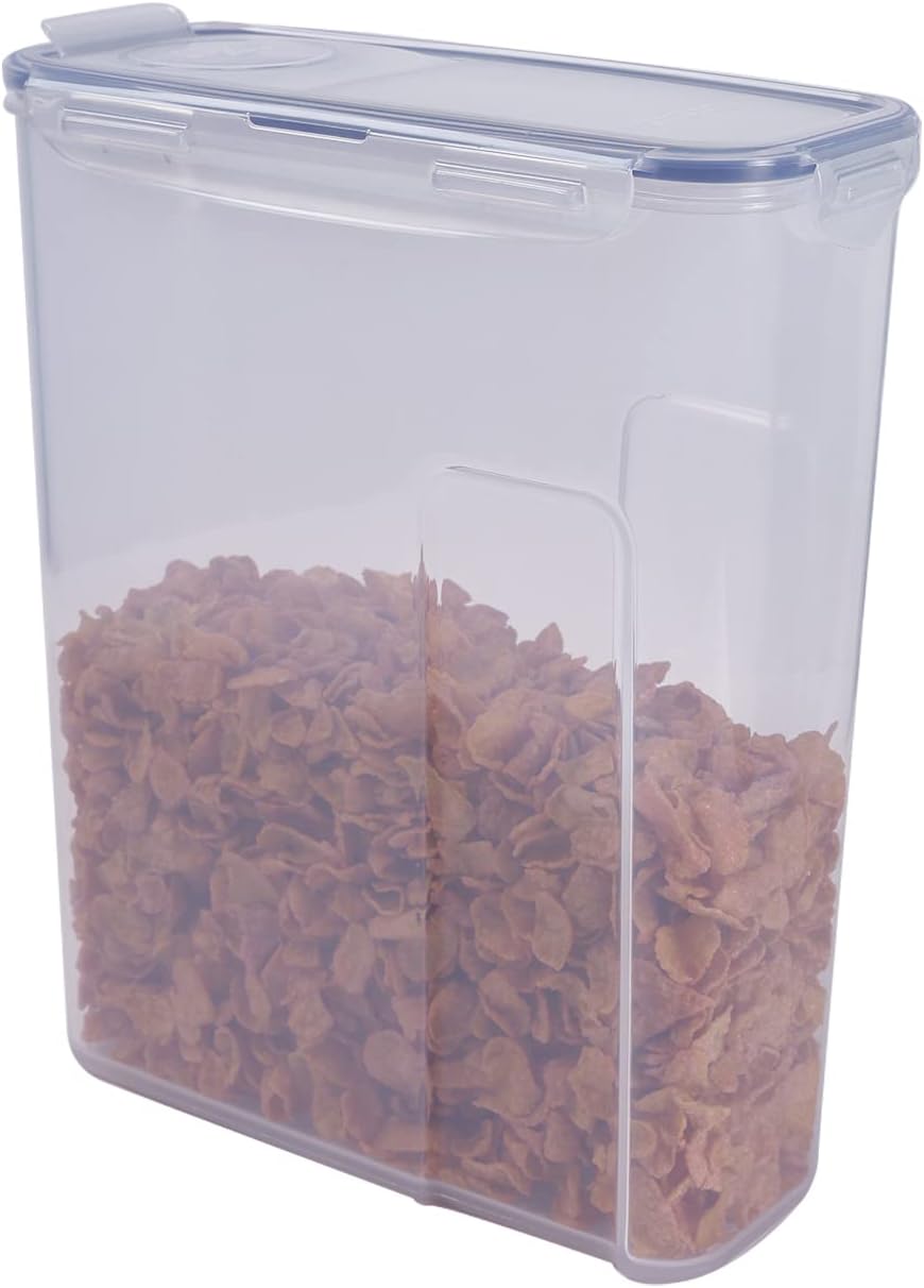 LOCK & LOCK LocknLock Easy Essentials Food Storage with Flip Lid/Airtight container, BPA Free, 10.1-Cup, Clear