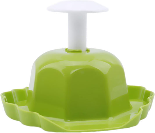Finger Guard for Cutting Vegetables Food Safety Holder Mandoline Slicing Tool Veggie Shredder Finger Hand Guard for Mandoline Slicer Grater Cutting,Green