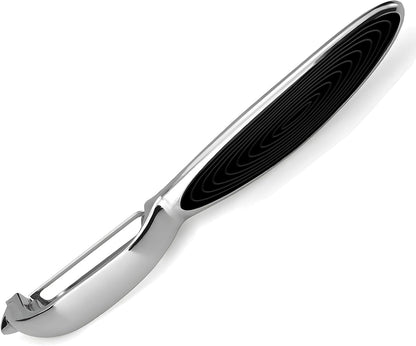 TACGEA Vegetable Peeler for Kitchen, Potato Peelers for Fruit Straight Blade, Durable Non-Slip Handle, Set of 2