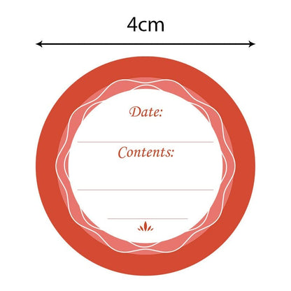 Kitchen Removable Handwritten Date Label Sticker Food Storage Time Content Marker