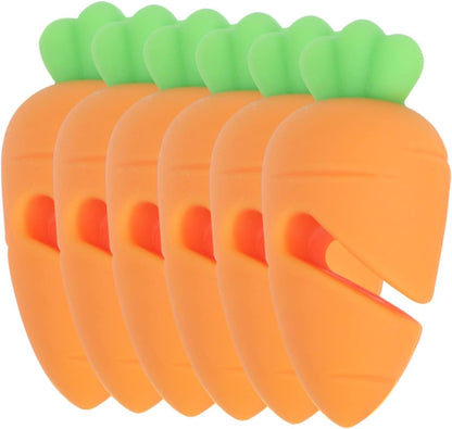 6pcs Silicone Lifters Heat-resistant Cartoon Lid Stoppers for Boil over Prevention Safe Kitchen Utensils for