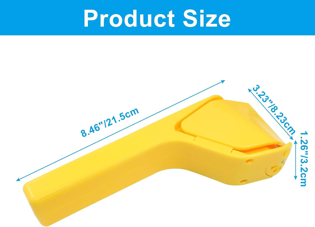 Zorfeter Effortless Lime Juicer, Manual Hand Juicer, Yellow