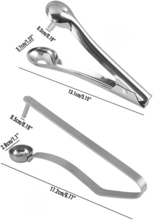 Stainless Steel Date Pitter – Multi-Functional Fruit Corer for Jujube, Cherry & Olive Seeds, Kitchen Tool for Removing Pits from Dried or Fresh Dates, 5.15"x1.22"x1.18" (Small)
