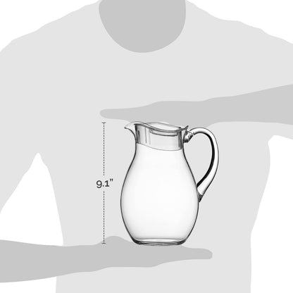 2 PACK 1.5 Gallon Drink dispenser, Glass Beverage Dispenser With Elegant Stand Stand, Drink Dispensers for Parties With Spigot 100% Leakproof. Perfect For Parties And Daily Use