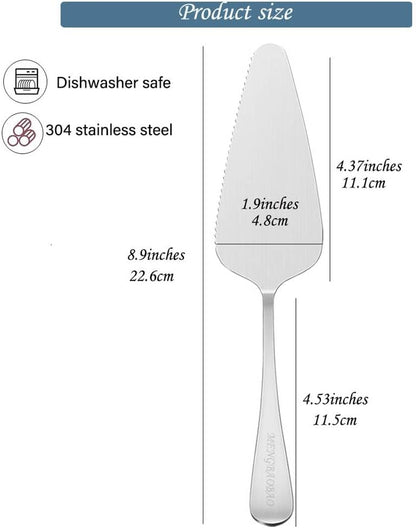 5x Cake Server Pie Holder Transfer Triangular Spade Spatula for Pizza Cake