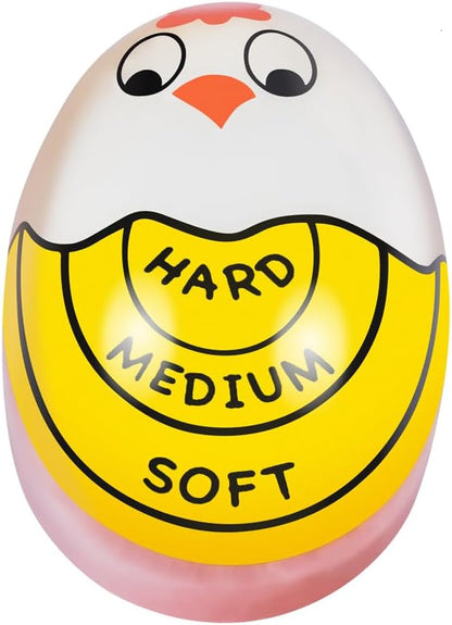 Egg Boiling Timer 1-Pack – Color-Changing in-Water Indicator for Soft, Medium & Hard Eggs
