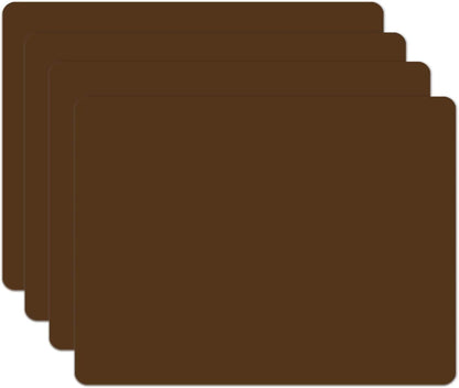Silicone Placemats, Food-Grade Non-Slip Waterproof, Dining, Stain Resistant, Countertop Protector, Kitchen Counter Mat, Heat Resistant, Baking mat Dishwasher Safe (23.6"×15.7"-1pack, Black)