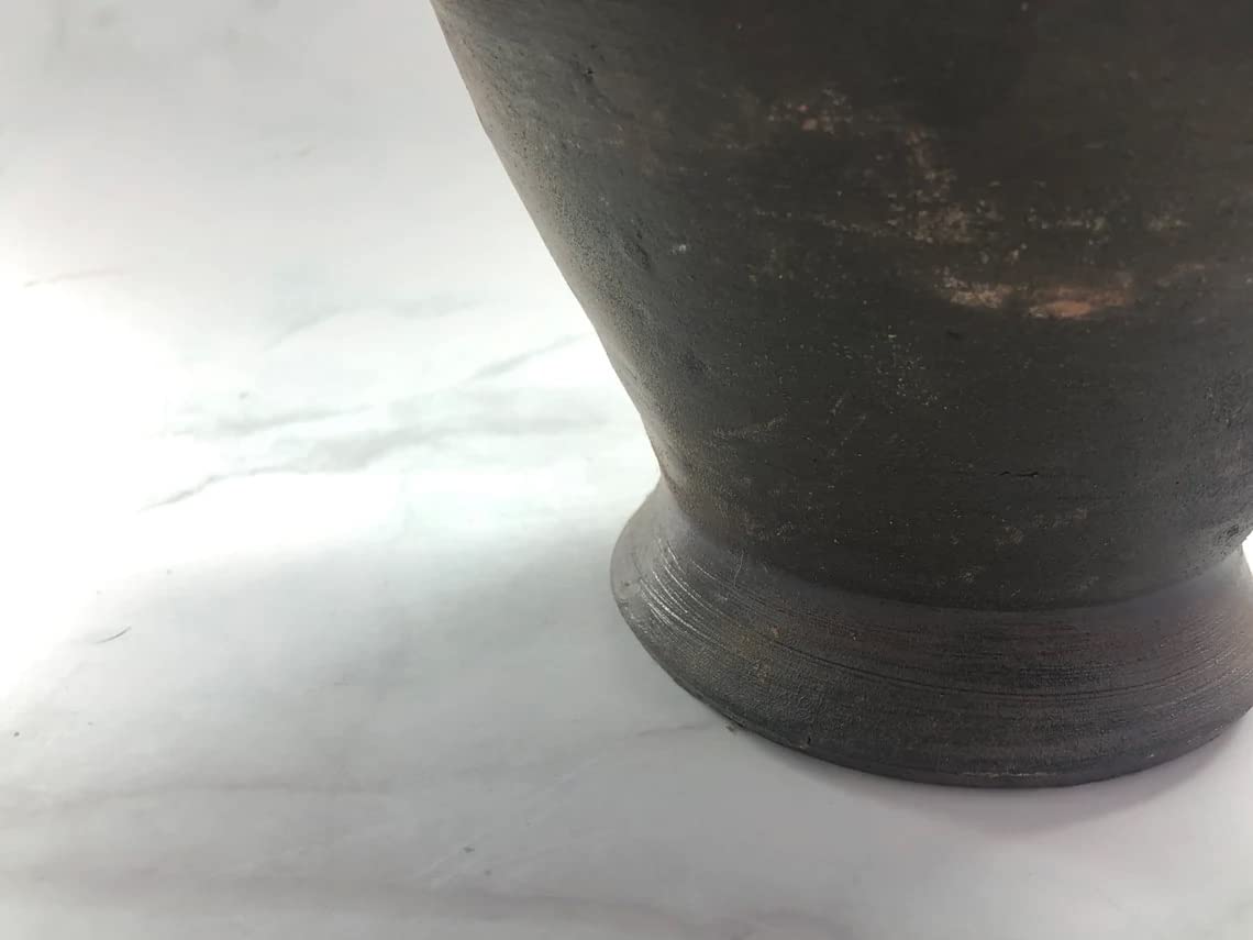 9 Inches Clay Mortar Wooden Pestle Heavy Making Papaya Salad Hand Mixer Masher Grinder Kitchenware