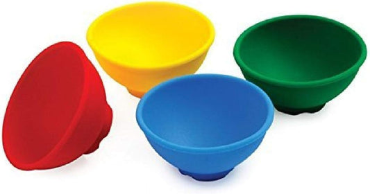 Norpro Silicone Mini Pinch Bowls, Set of 4,50 ml
