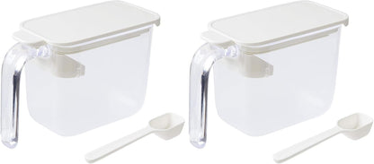 Marna K749BK 2-Tier Slim Black Condiment Rack, Good Lock Container, Steel, 5.6 x 4.6 x 5.6 in, 6.6 lbs