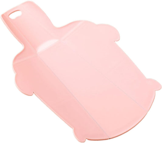 Qianly Board Kitchen Prep Mat Portable Foldable Cutting Board Vegetable Meat Cutting Mat for Household Biscuits Vegetables Cheese Fruits, Pink