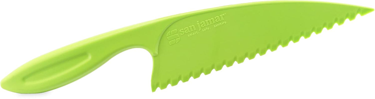 San Jamar Lettuce Knife,Green,12" L,Plastic,4" W LK200W - 1 Each