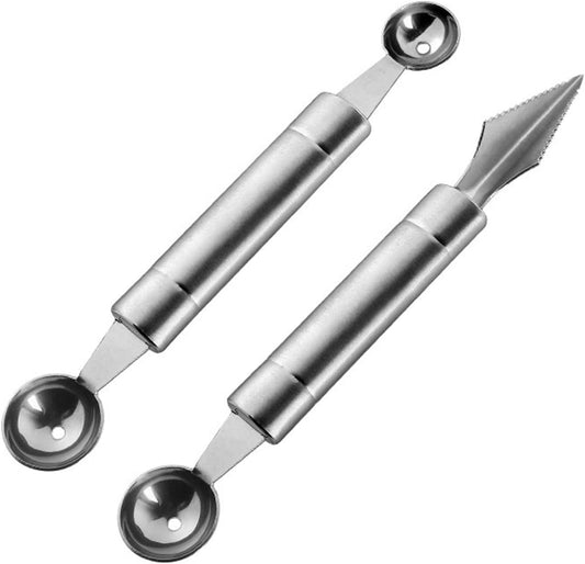 Melon Baller Scoop, Stainless Steel, 2PCS, Double-Headed