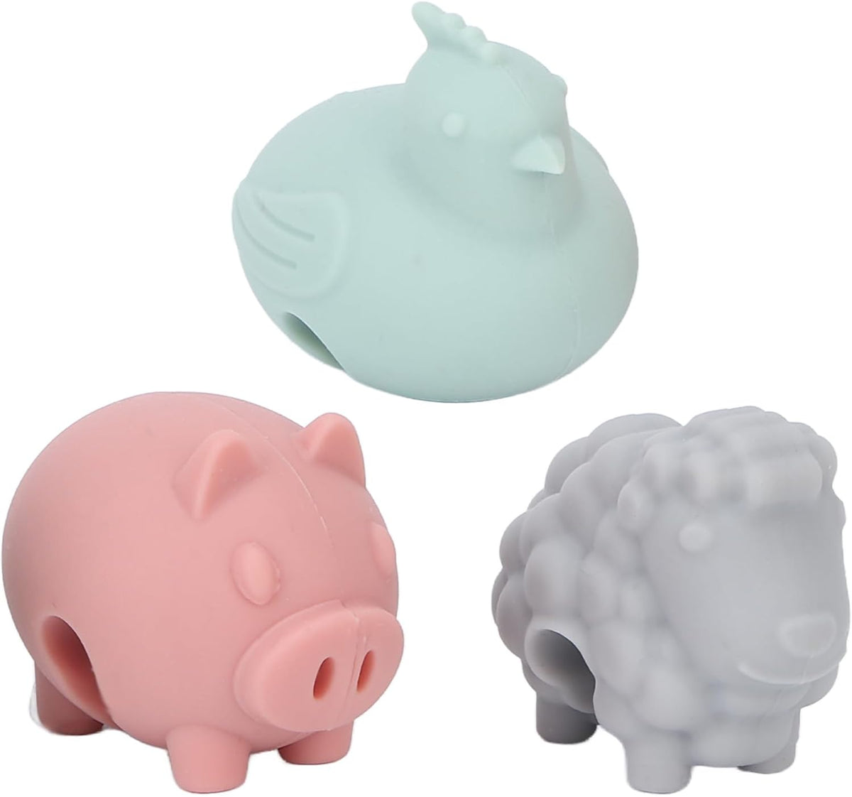 3PCS Spill Proof Lid Lifter, Silicone Cute Anti Overflow Pot Watcher