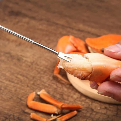 26 PCS Seafood Tools Include Crab Crackers, Seafood Scissors, Lobster Sheller, Crab Hammer,and Shellfish Forks,Nutcracker Set