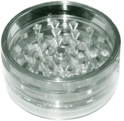 Kitchen Spice Grinder Acrylic 2pc with Magnet Clear Color