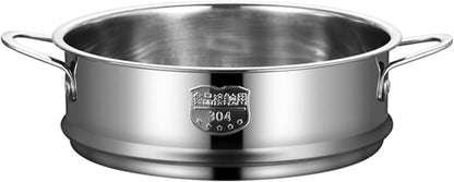 Stainless Steel Dumpling Steamer Basket,Insert for Pot Cooking(9.44INCH）