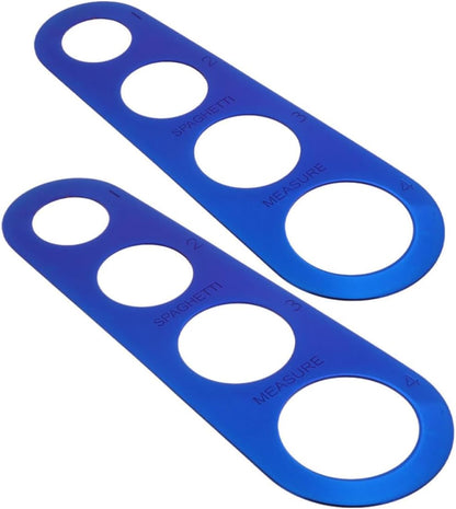 2pcs Stainless Steel 4-hole Spaghetti Measure Tool for Kitchen