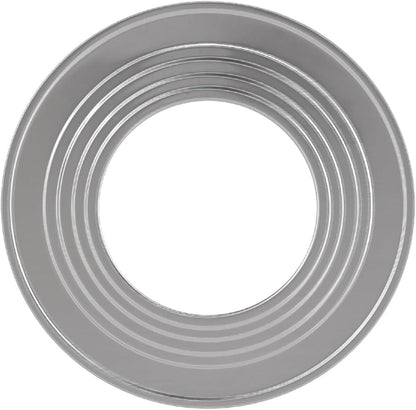 Prime Home Direct Stainless Steel Steamer Ring | Fits 7 to 12-Inch Bamboo Steamer Basket | Steaming Ring for Asian Chinese Wok, Food, Dumpling, Dim Sum, Steam Pot Accessories Metal Cooking Rim Adapter