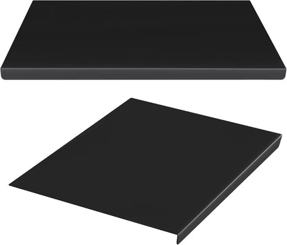Silicone Mat with Edge Protection, 28" x 20" Large Kitchen Counter Protector Mat, Heat Resistant Desk Saver Pad for Craft Baking, Cut to Fit Placemat Non-Slip Easy to Clean Table Coffee Mat (White)
