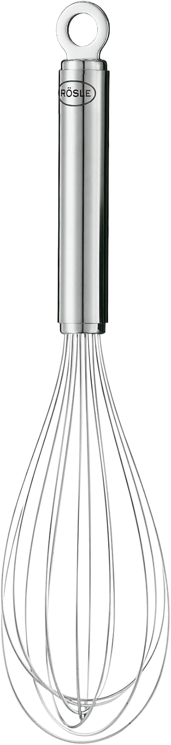 Rosle USA Kitchen Collection Stainless Steel Balloon Egg Whisk, 10.6", Stainless
