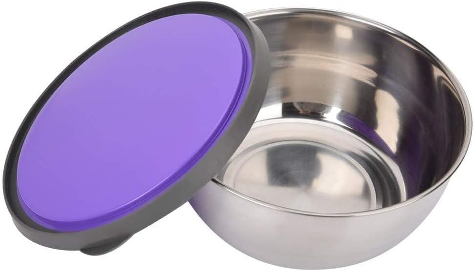 3PCS Mixing Bowls with Lids Set, Seal Bowl Food Storage Box Mixing Bowls Kitchen Tool for Food Prep Fridge Storage (3 Sizes)