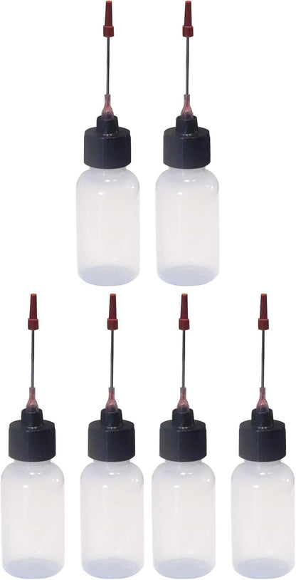 Liberty Products 2-1oz Plastic Squeeze Bottles 1.5" Stainless Applicators